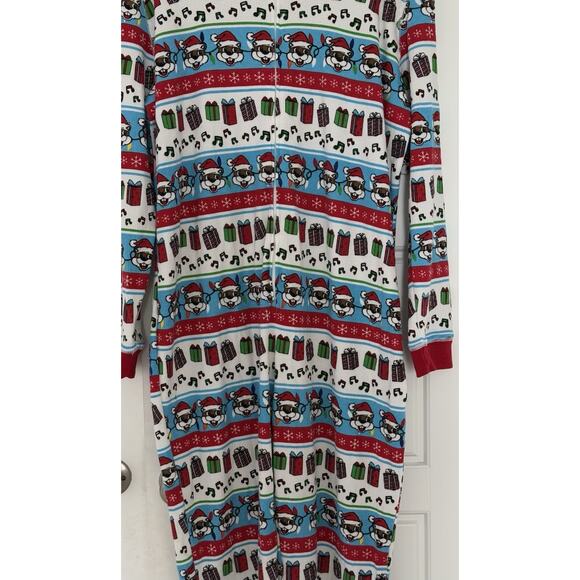 Buc-ees One Piece Womens 3X Christmas Holiday Thermal Pajamas Lounge Wear NEW - Picture 1 of 11